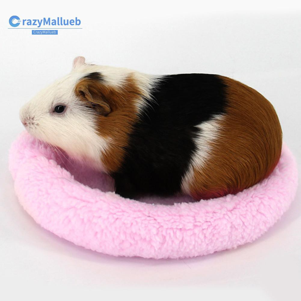 Đệm ngủ mềm kiểu mùa đông ấm áp có thể vệ sinh được dễ thương cho thú cưng/ thỏ/ hamster