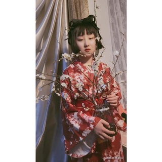 Kimono trang phục nhật bản đơn giản ( sẵn )