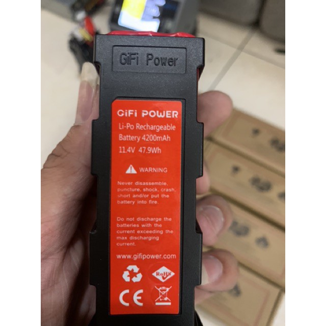 Pin GIFI POWER 4200mha cho Hubsan Zino