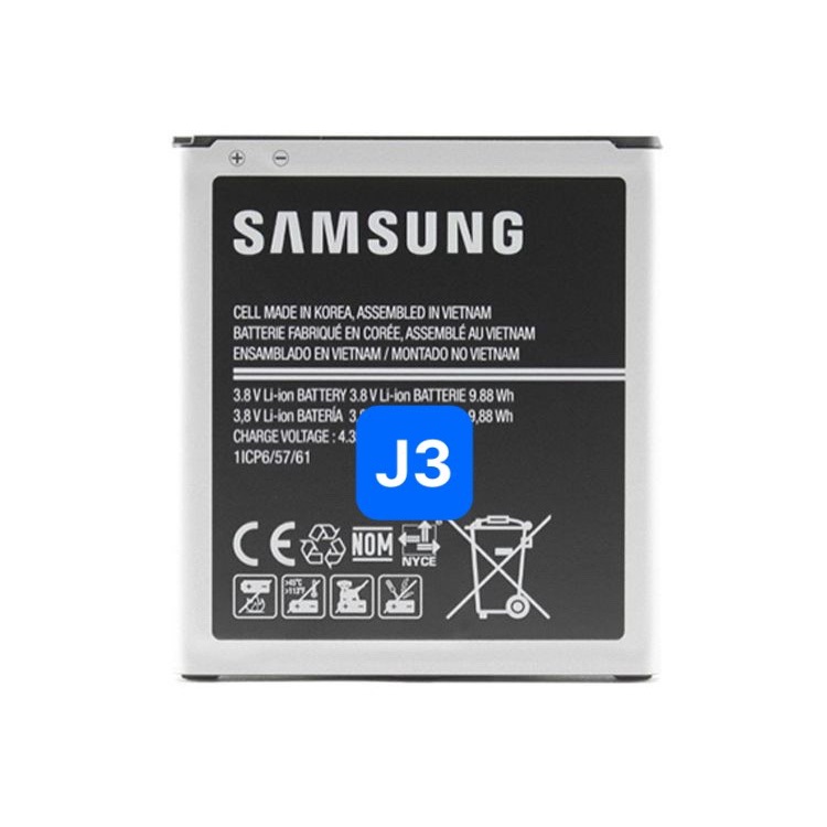 Pin Samsung J3 / J5 / J2 prime / J7 / J7 pro / galaxy beam / G530 / G531 / G313 dung lượng chuẩn