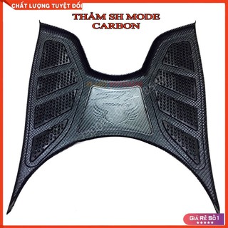 THẢM LÓT CHÂN XE SH MODE 2013-2019 & 2020-2023 TẶNG ỐC MẠ CROM XI, CARBON