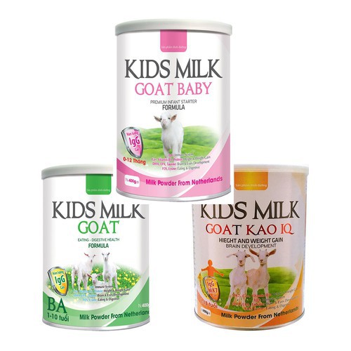 Sữa Dê Kids Milk Goat Kao IQ 900g _Subaby