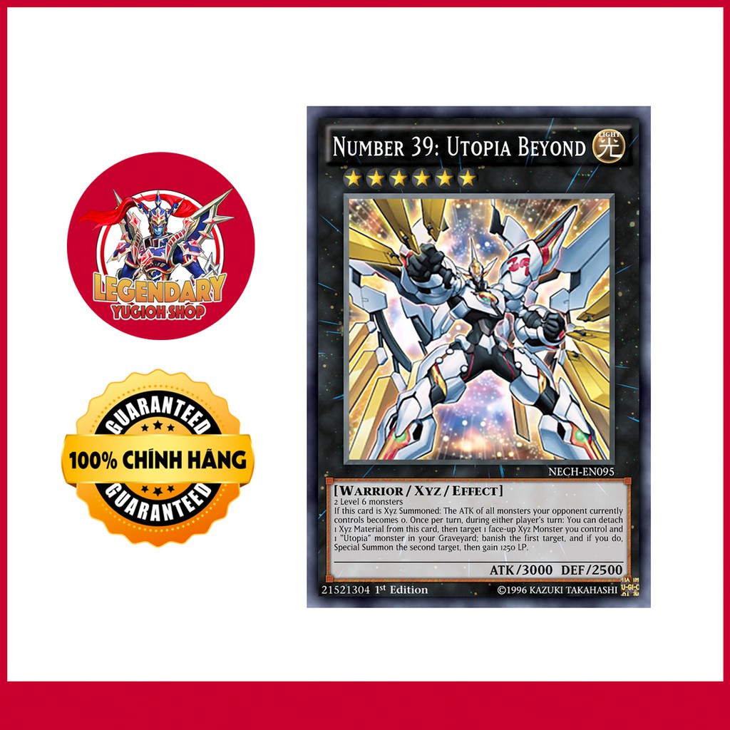 EN]Thẻ Bài Yugioh Chính Hãng] Number 39: Utopia Beyond