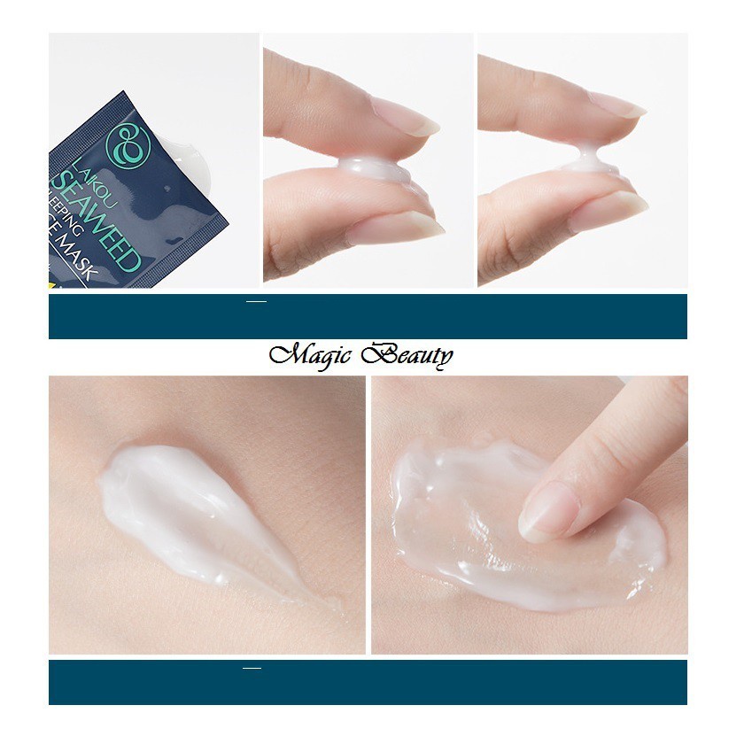 Set 20 Gói Mặt Nạ Ngủ Tảo Biển LaiKou Chính Hãng 3gr x 20 gói
