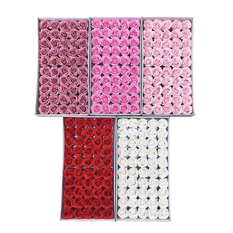 Hoa hồng sáp 6 lớp cánh xoăn