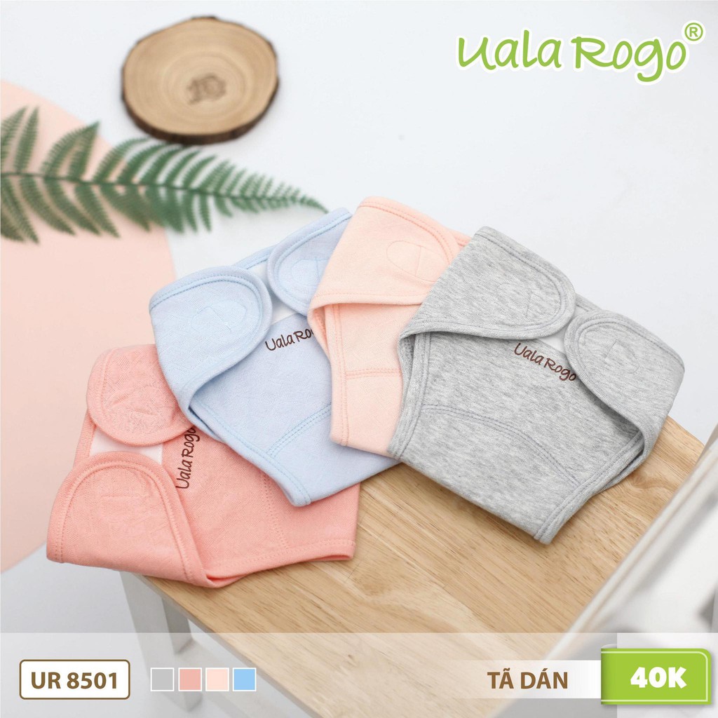 Tã dán bỉm Uala &amp; Rogo 1c size Newborn 3-5kg (quần đóng bỉm Ualarogo)