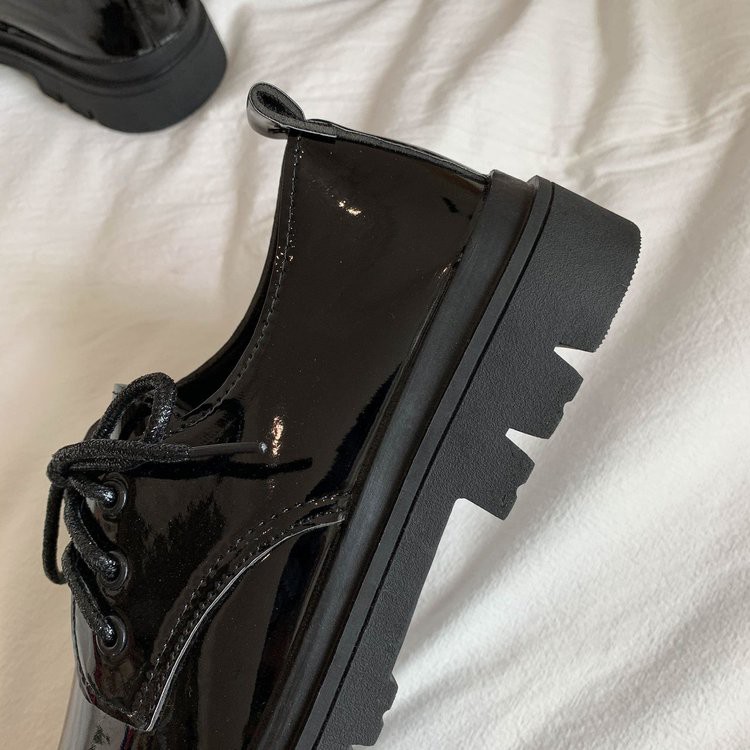 ulzzang Giày da Oxford đế bằng thời trang dành cho học sinh | BigBuy360 - bigbuy360.vn