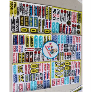 Logo ohlins nitron durex mắt fendi trọn bộ.