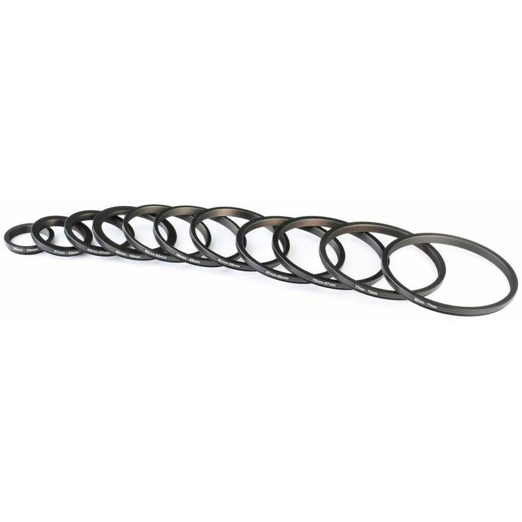 Vòng Đệm Lọc Bước 82-77 - 67-62 - 58-55 - 52-49 - 46-43 - 40.5-37mm Cho Ống Kính Máy Ảnh