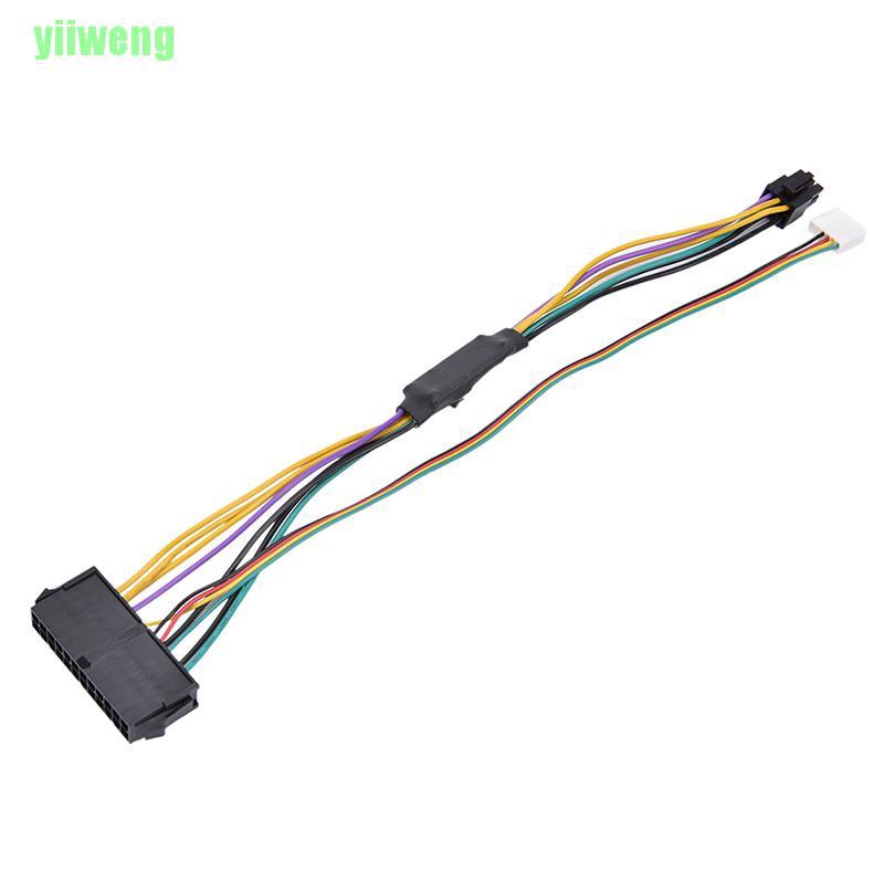 Dây Cáp Chuyển Đổi 24-pin Sang 6-pin Pci-e Psu 18awg Hp Z230