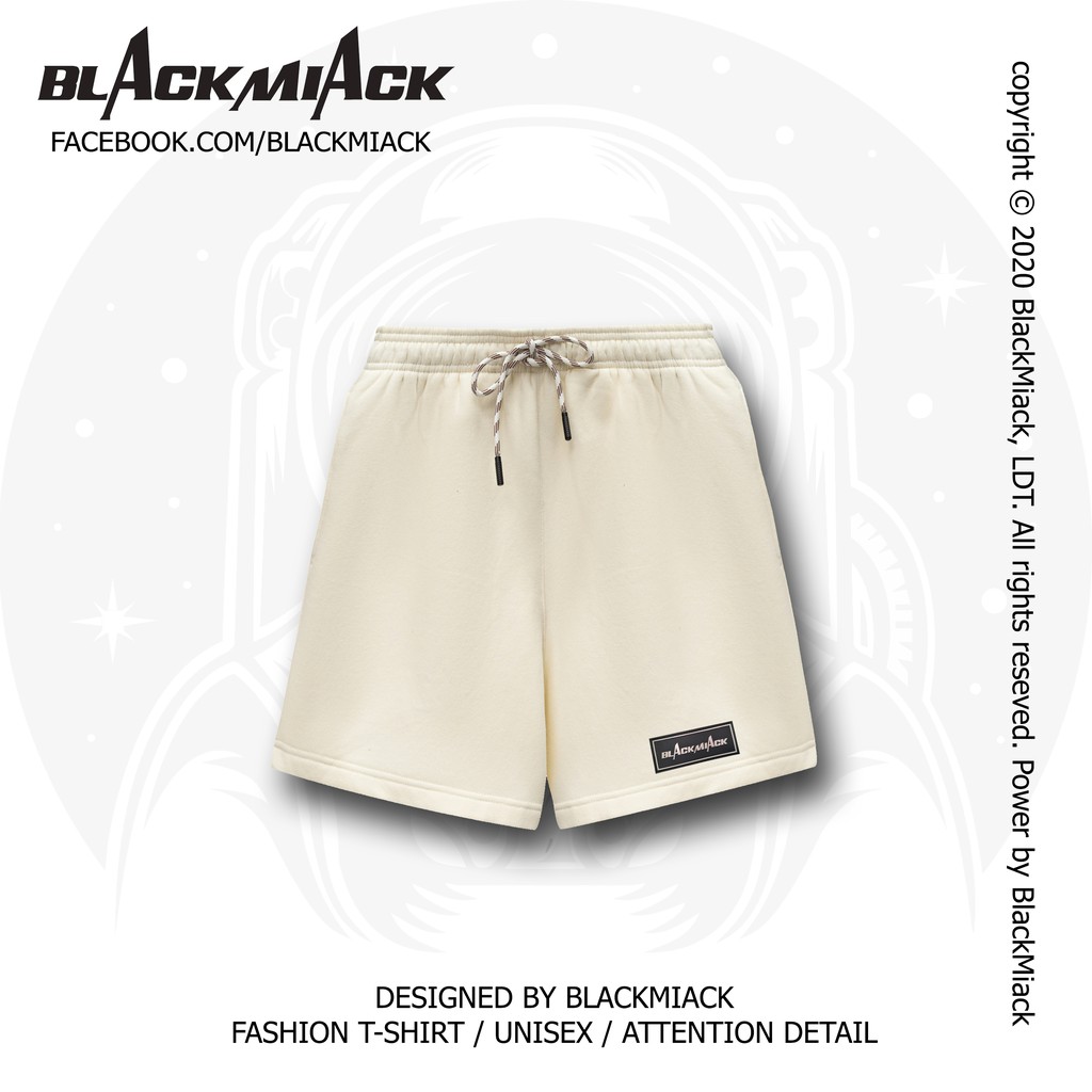 Quần Short Basic Đùi Nam Nữ BLACKMIACK  ống rộng Unisex