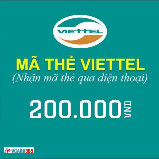 Thẻ cào Viettel mệnh giá