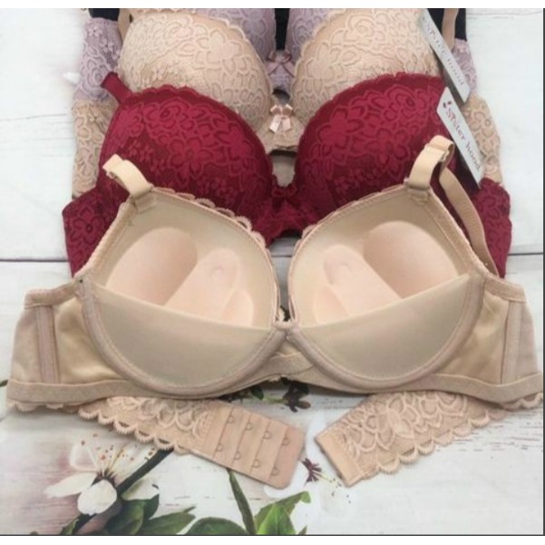 HÀNG THÁI-Áo LÓT REN đệm dày 4.5cm sisterhood siêu đẩy ngực RX9110(ảnh thật) | BigBuy360 - bigbuy360.vn