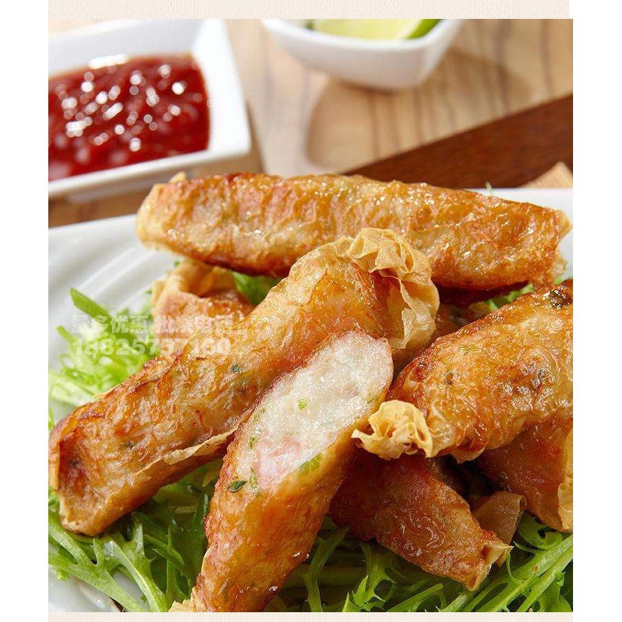 [Tokbokki.com] Đậu Hủ Ky Cuộn Chả Cá Malaysia Haidilao 300g
