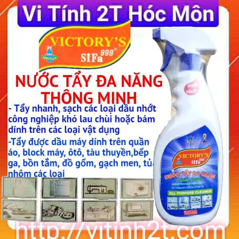 ( Hỏa tốc TpHCM)( VICTORY'S SIFA 999)Nước tẩy rửa đa năng thông Minh SIFA 999 hàng nhập khẩu thái lan.