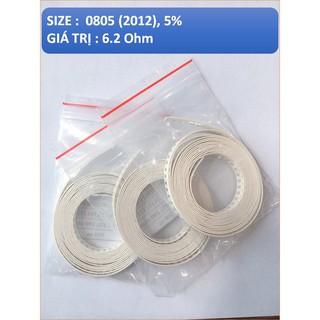 0805 , 5% , 6.2 ohm - điện trở dán