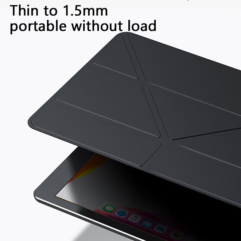 Bao da chống sốc đa năng siêu mỏng cho iPad Pro 10.2 2019 Hiệu Baseus Jane Y-Type nắp gập chữ Y - Hàng chính hãng