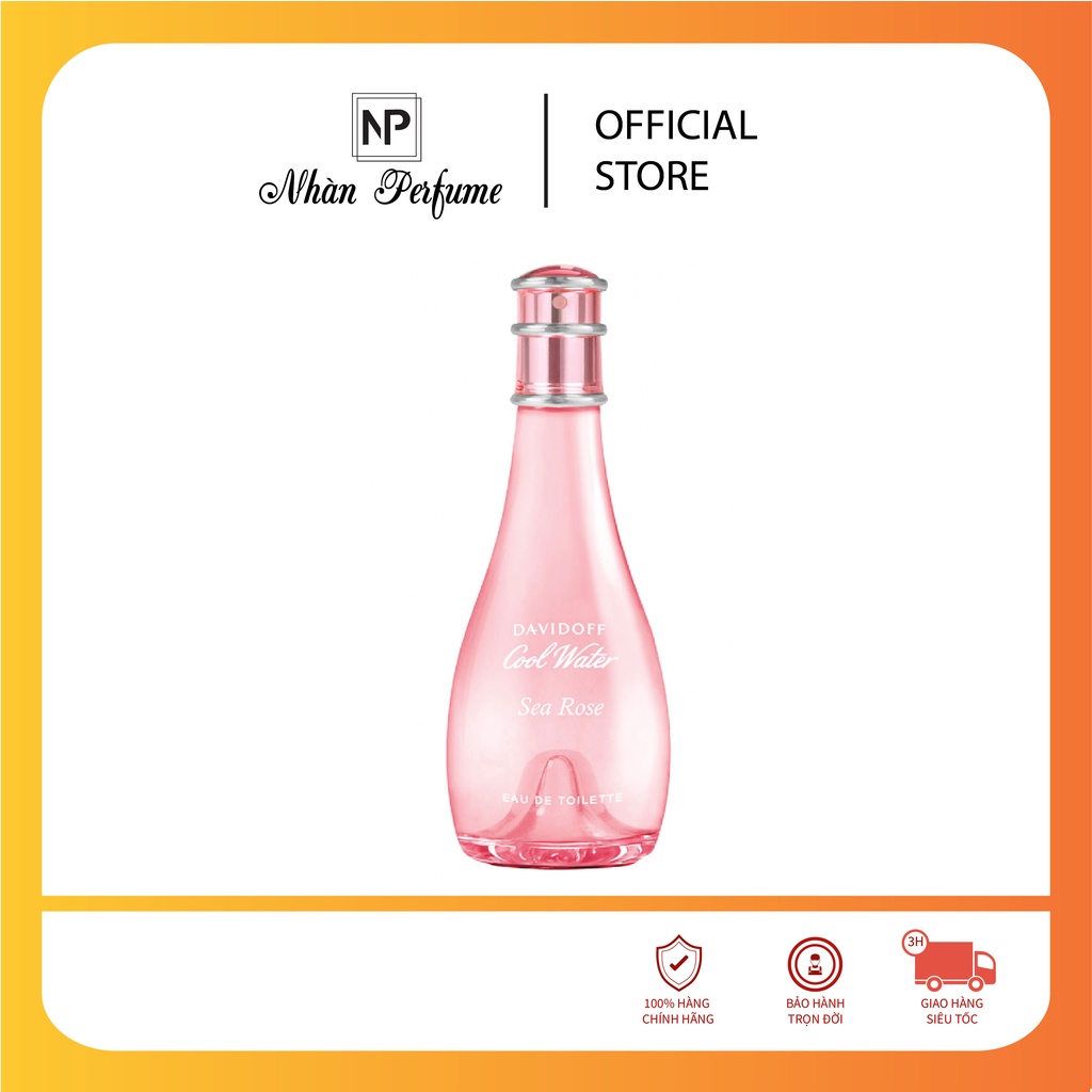 Nước hoa nữ Davidoff Cool Water Sea Rose Woman - EDT 100ml chính hãng nhập khẩu từ Pháp video tự quay