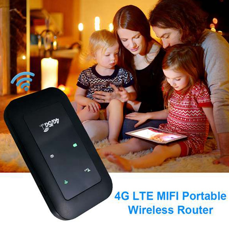 Thiết Bị Phát WiFi 4G LTE Không Dây Di Động Có Khe Thẻ SIM