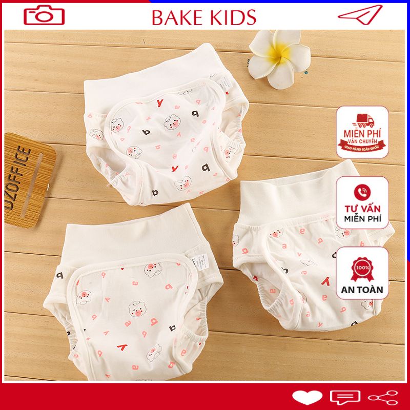 Quần đóng bỉm sơ sinh an toàn thoáng khí điều chỉnh được sử dụng nhiều lần