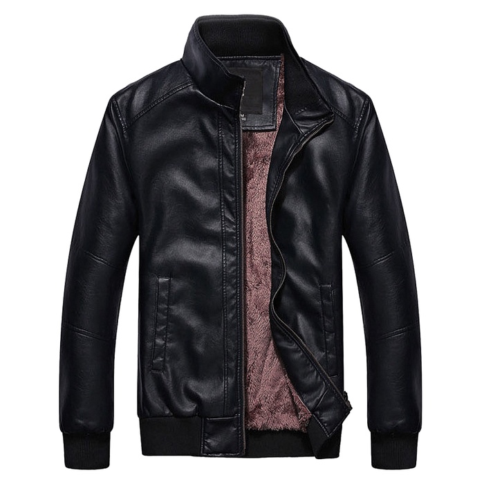 Áo khoác da nam lót lông cao cấp Model Fashion AKD149