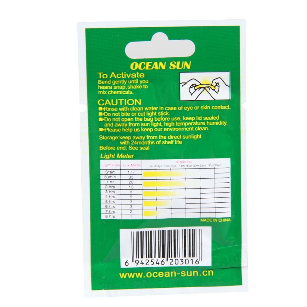 50 phao nổi phát sáng dùng cho câu cá 25mm / 37mm