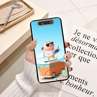 Ốp lưng Samsung A31 Silicon dẻo hình Heo Con Dễ Thương