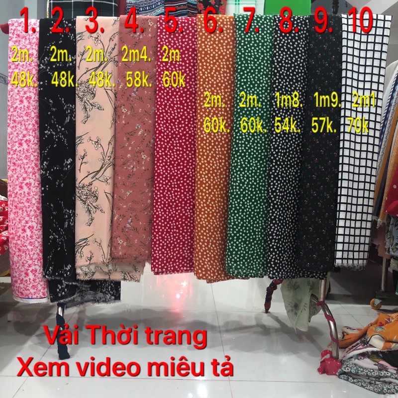 Vải khúc tập may