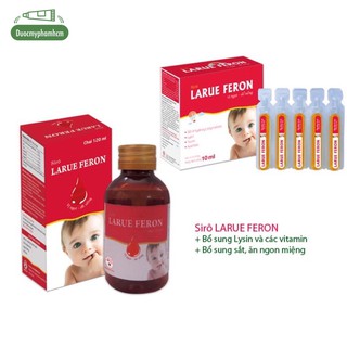 [MEDIPHAR USA] Sirô LARUE FERON - Bổ sung Lysin, Sắt, vitamin giúp bé ăn ngon