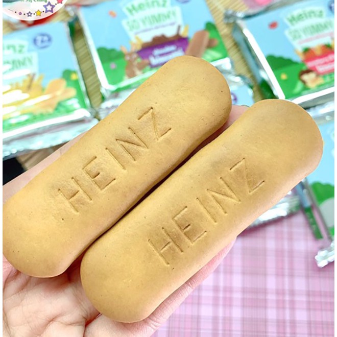 Bánh Ăn Dặm Heinz Đủ Vị Cho Bé Từ 7M+ - Date 2021