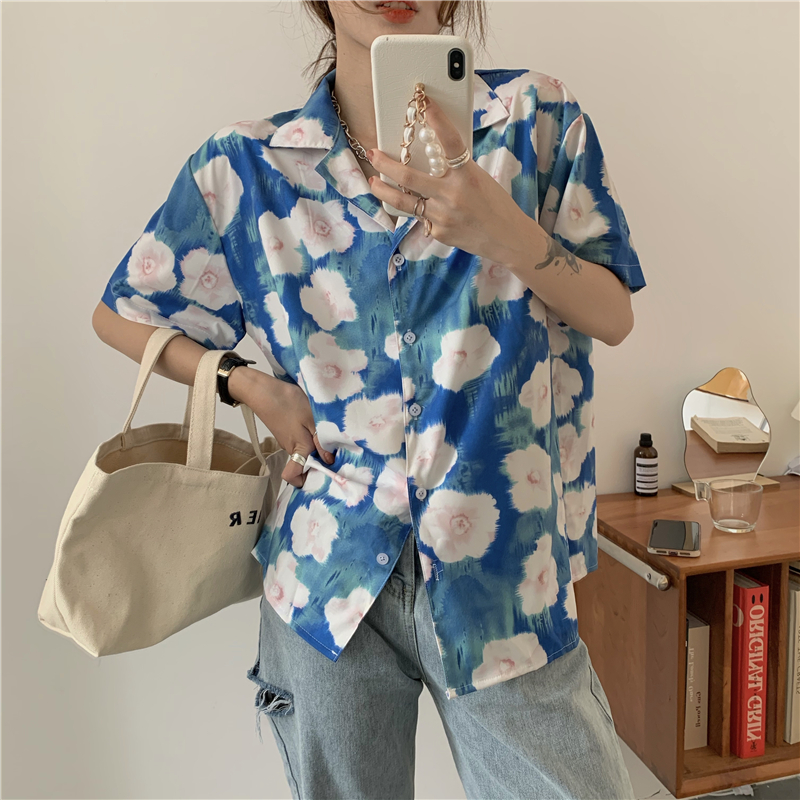 Áo Sơ Mi Tay Ngắn Thời Trang Dành Cho Nữ