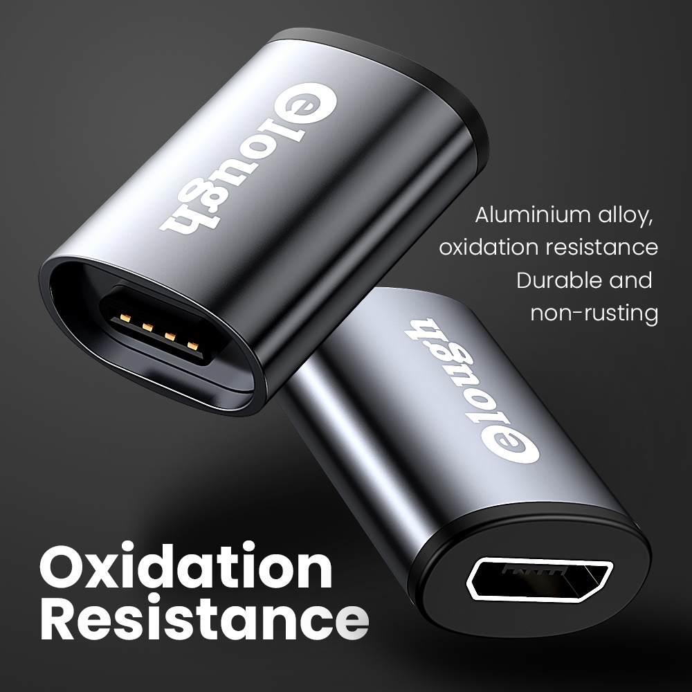 Đầu chuyển đổi từ tính ELOUGH cổng Micro USB / Type C sang Micro iOS Type C