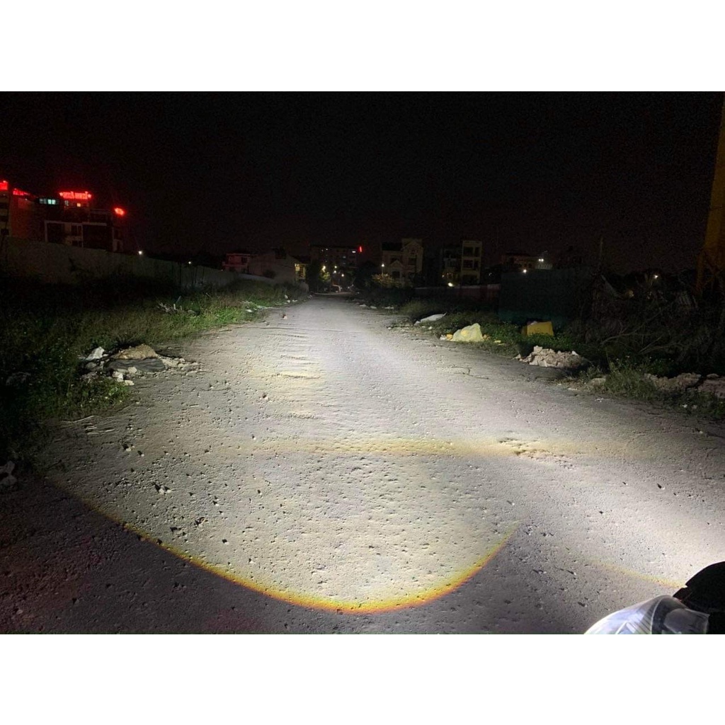 Bi led gầm 3 màu Delta X1 cho ô tô đủ chế độ pha/ cos, bảo hành 2 năm