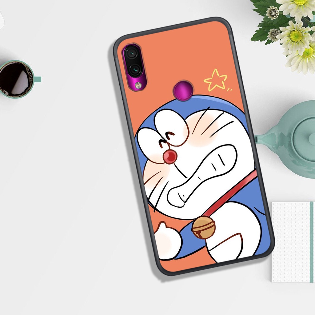 ỐP LƯNG XIAOMI REDMI NOTE5/5 PRO/REDMI NOTE 6/6 PRO/REDMI NOTE 7/7 PRO/REDMI 7,  IN HÌNH CHÚ MÈO MÁY DOREMON.