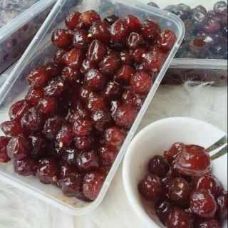 Ô mai (xí muội) Mận Cơm chua ngọt đặc biệt, mận cơm miền Bắc chọn lọc, đặc sản Hà Nội- Lon 500gram