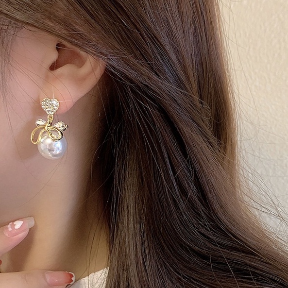 Đôi Bông Tai Ngọc Trai Thanh Lịch
