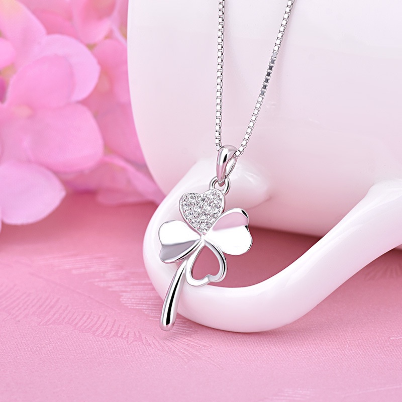 Dây Chuyền Nữ Cỏ 4 Lá XB-DB28 - Bảo Ngọc Jewelry