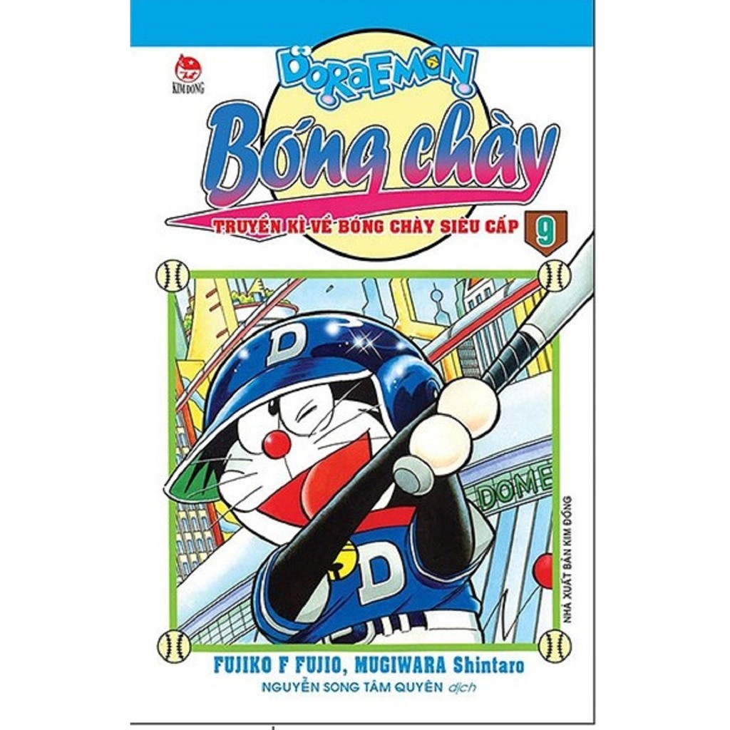 Sách - Doraemon Bóng Chày - Truyền Kì Về Bóng Chày Siêu Cấp - Tập 9 ( Tái Bản 2019 )