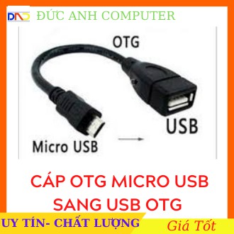 Dây cáp OTG chuyển đổi dữ liệu Micro USB sang USB OTG