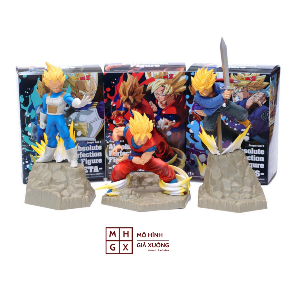 Mô hình Dragon Ball Bộ 3 Nhân Vật Songoku - Vegata - Trunks Cao 17-29 cm -  mô hình figure 7 viên ngọc rồng  giá xưởng