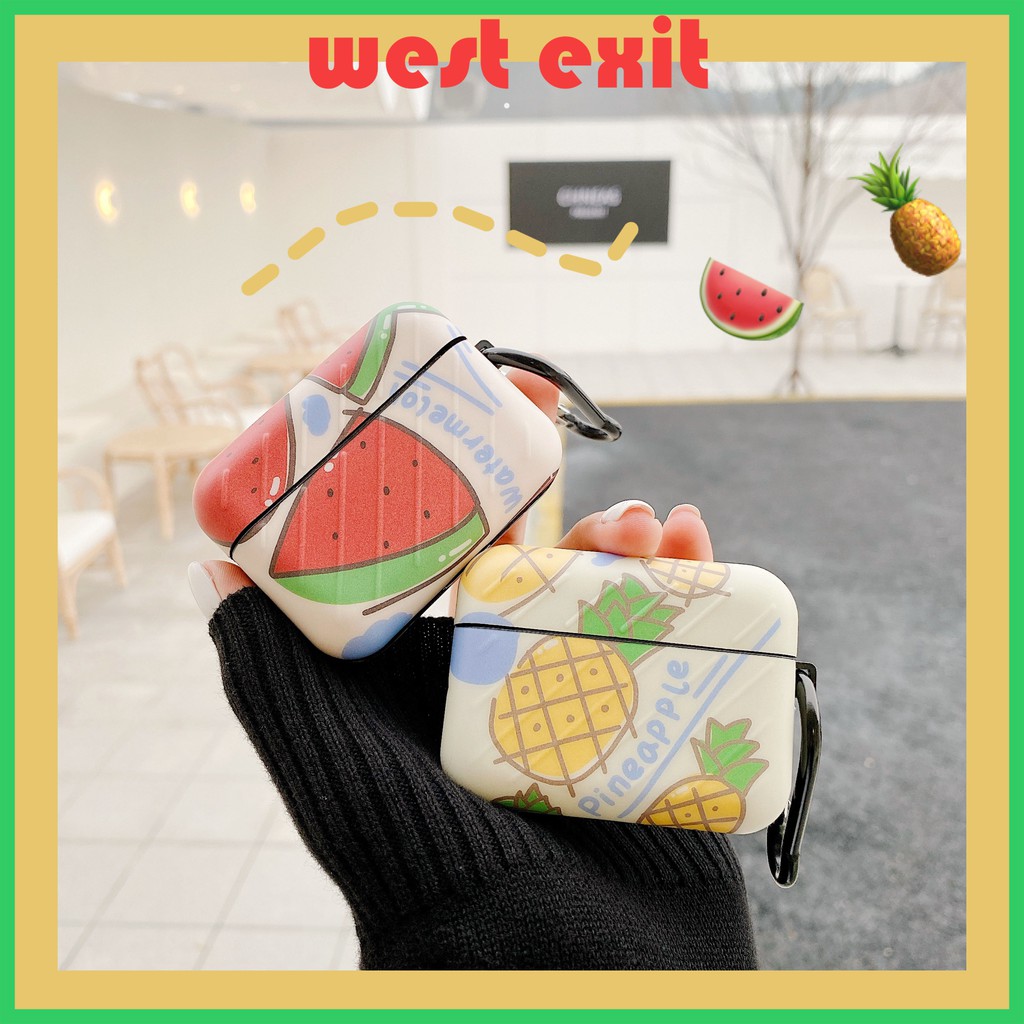 lovely fruit watermelon pineapple imd AirPods AirPods Pro case iPhone Bluetooth earphone case