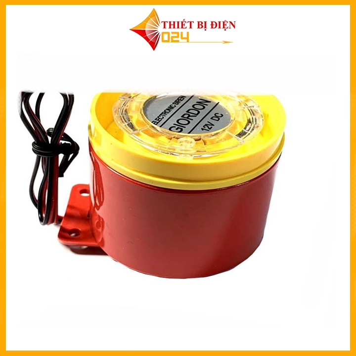 Còi Hú Báo Động 1 Tiếng Cảnh Sát- 12VDC