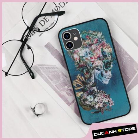 Ốp lưng iphone hình skull roses color collage art cubism sang trọng  cho các dòng SAMSUNG PAP20210957