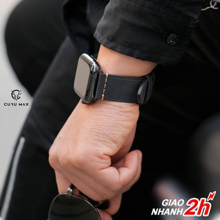 Dây Da đồng hồ thông minh Cao Cấp series 8 7 6 5 4 3 2 1 SE