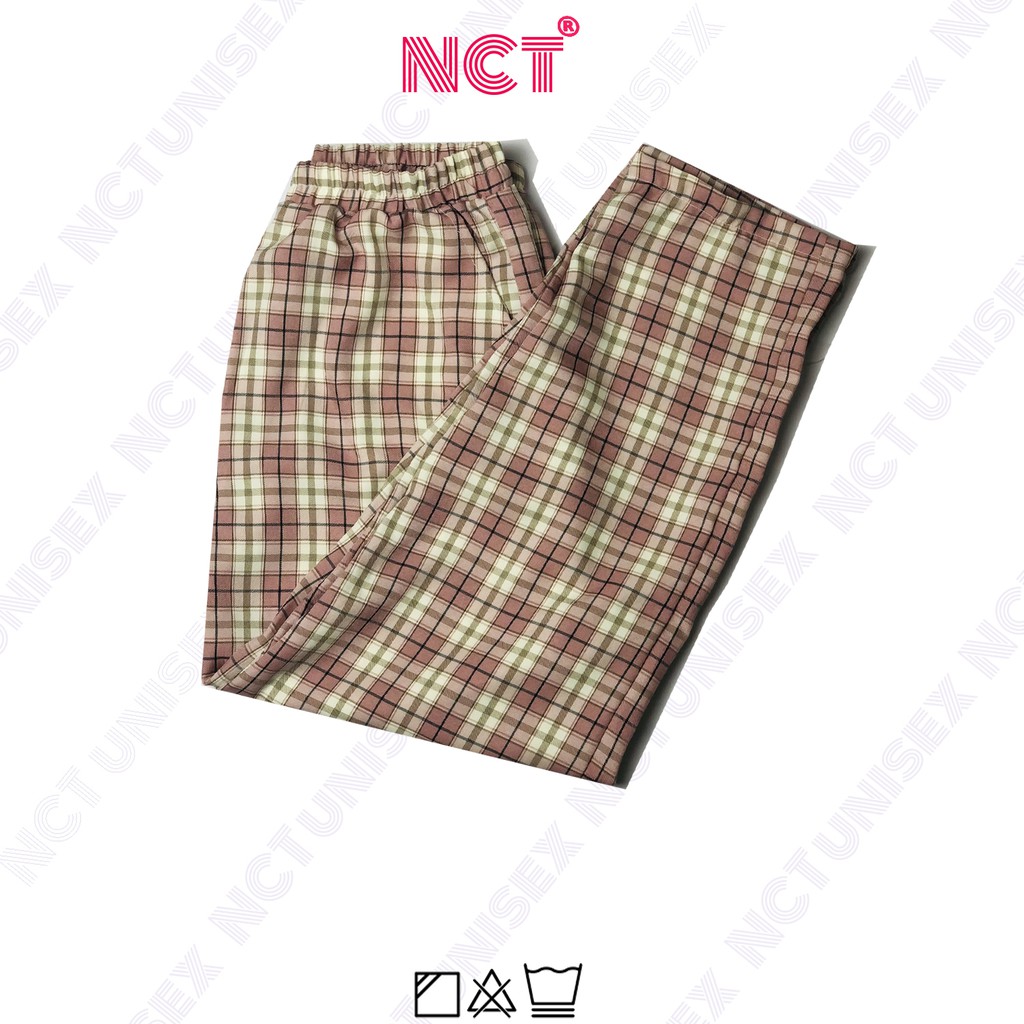 QUẦN CARO 7 MÀU - Quần Dài Caro - Quần Ống Rộng - Quần Dài Mặc Dáng Đẹp - NCT Unisex