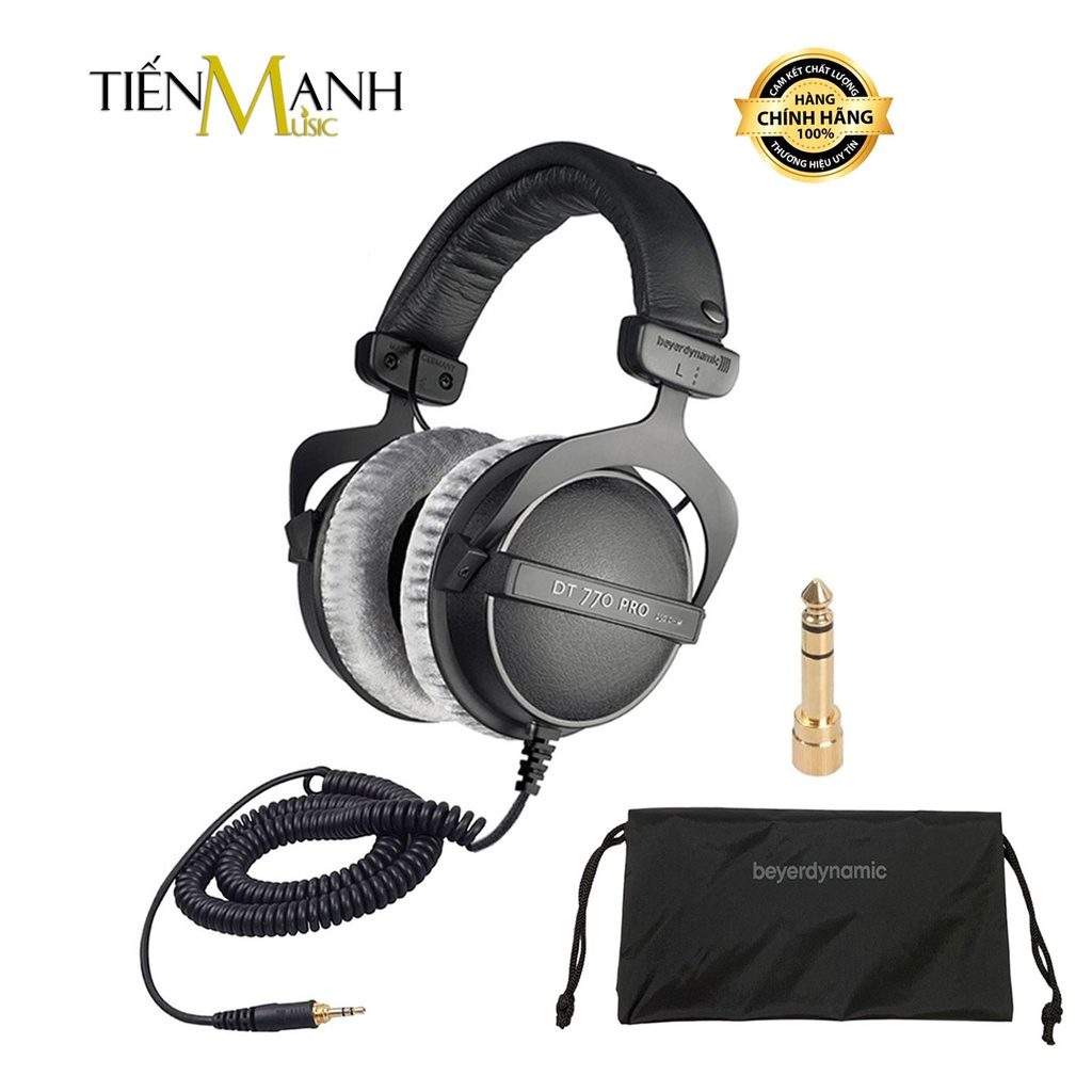 Tai Nghe Kiểm Âm Beyerdynamic DT770 Pro 32, 80, 250 Ohm - DT 770 Beyer Dynamic Close Back Studio Monitor