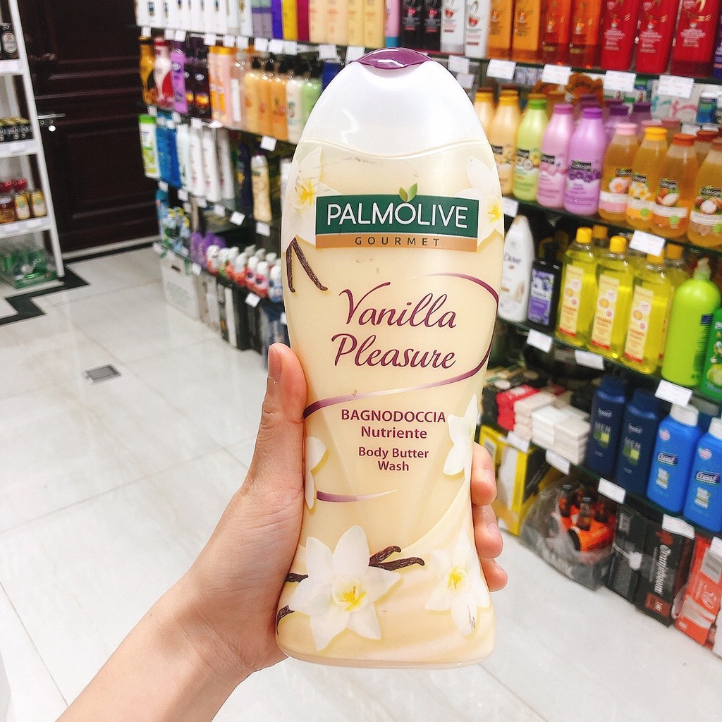 Sữa tắm Palmolive - hương vani, hương Larvender 500ml -  Đức