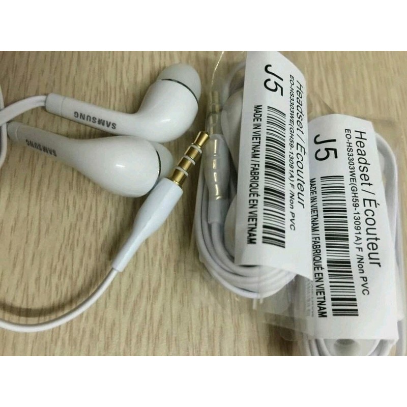 Chính Hãng , Chuẩn Zin Tai Nghe J5 TÍCH HỢP CÁC DÒNG SAMSUNG JACK 3.5MM , Tai Nghe Galxay EHS 64 (Âm Hay - Bass Mạnh)