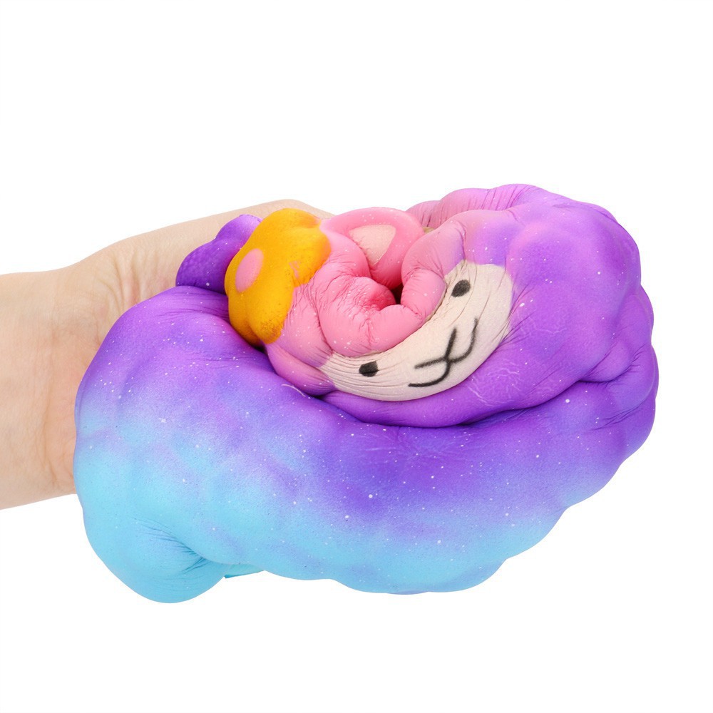 Đồ chơi bóp tay thơm hình cừu dễ thương , có mùi thơm shop squishy