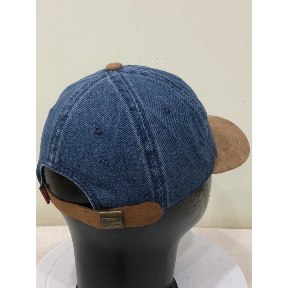 Nón đẹp, nón mũ lưỡi trai nam nữ hàng VNXK siêu phẩm mẫu thêu nổi logo Levis màu xanh cực chuẩn. Nón nam nữ